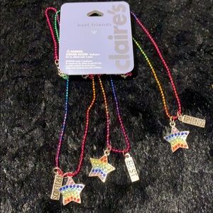 Best Friends Friends Necklace-Claire’s